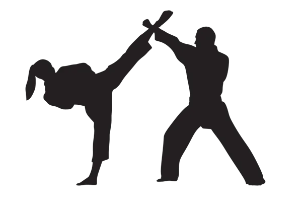 Sportler zeigt eine präzise Kick-Technik während des Trainings beim VfL Brohl am Rhein