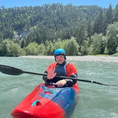 Das Foto von Pressewart und Social-Media-Beauftragter